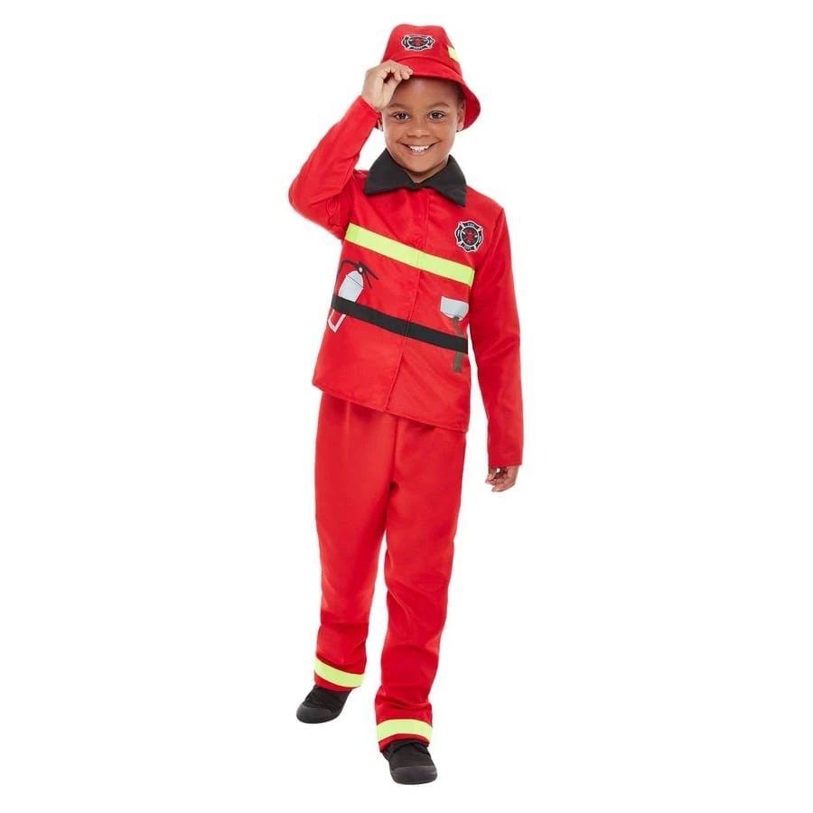 Uniforme Rouge De Pompier Pour Enfant 3 Uniforme Rouge De Pompier Pour Enfant