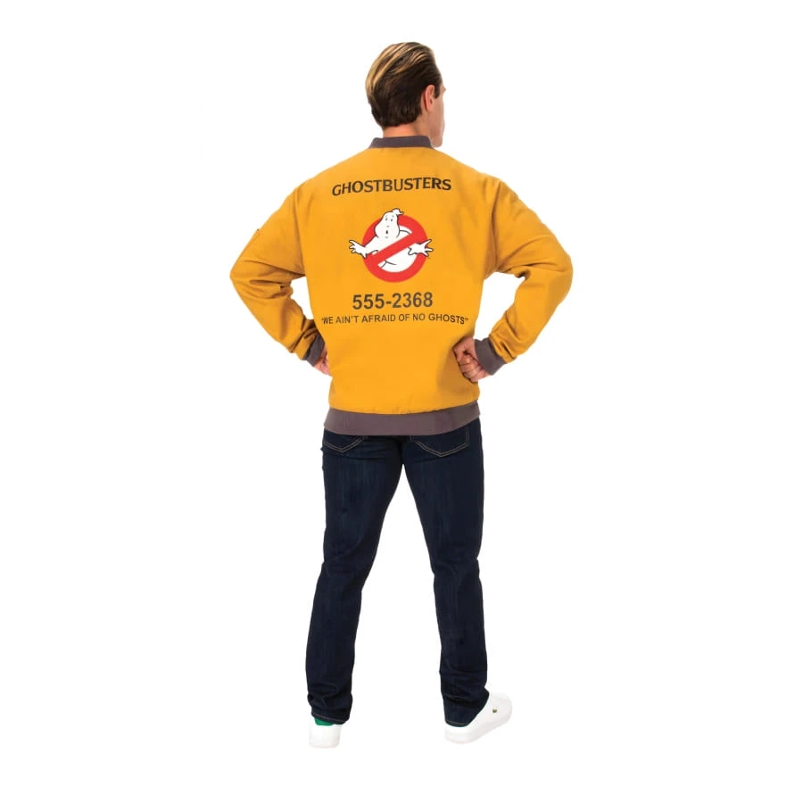 Veste Ghostbuster Pour Homme, Jaune Moutarde 4 Veste Ghostbuster Pour Homme, Jaune Moutarde – Image 2