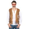Veste Marron De Hippie Pour Homme