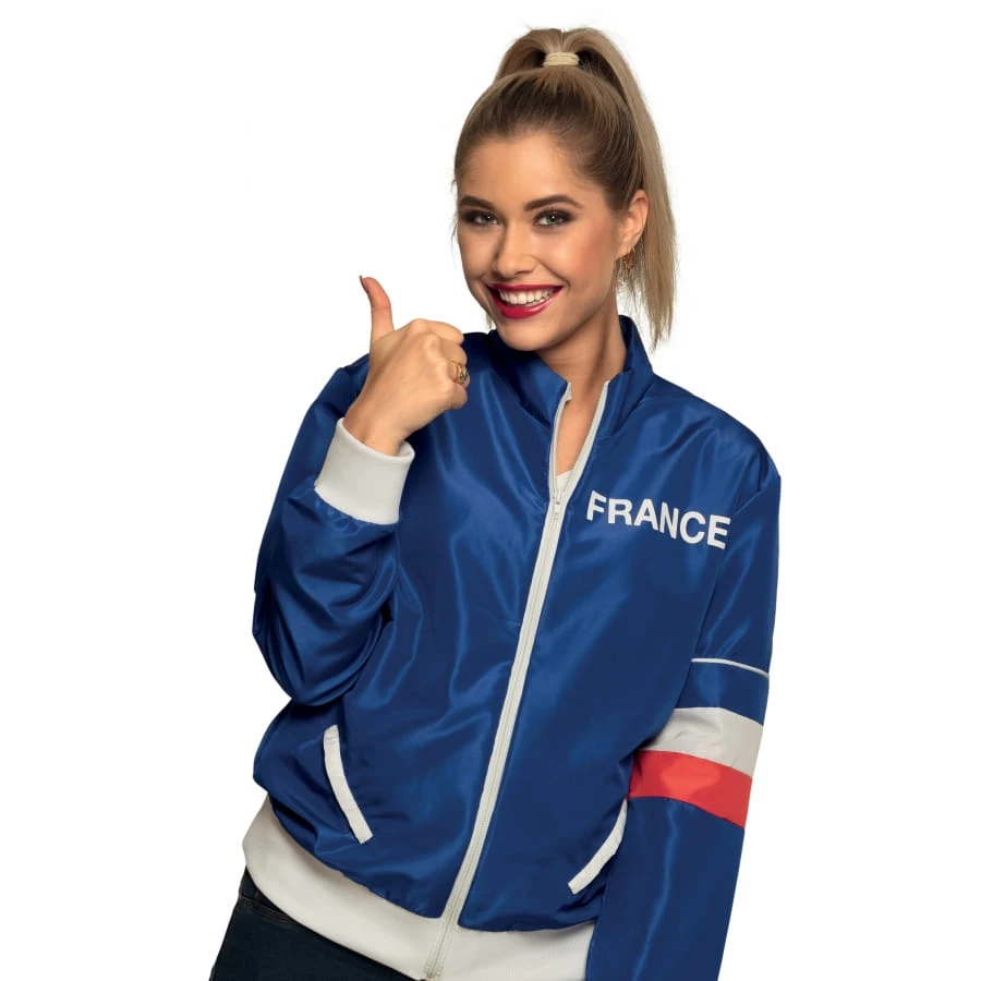 Veste Pour Supportrice De L'équipe De France 3 Veste Pour Supportrice De L'équipe De France