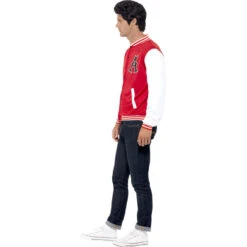 Veste Universitaire Années 50 7 Veste Universitaire Années 50 -Boutique De Carnaval D'Halloween Veste universitaire annees 50 2